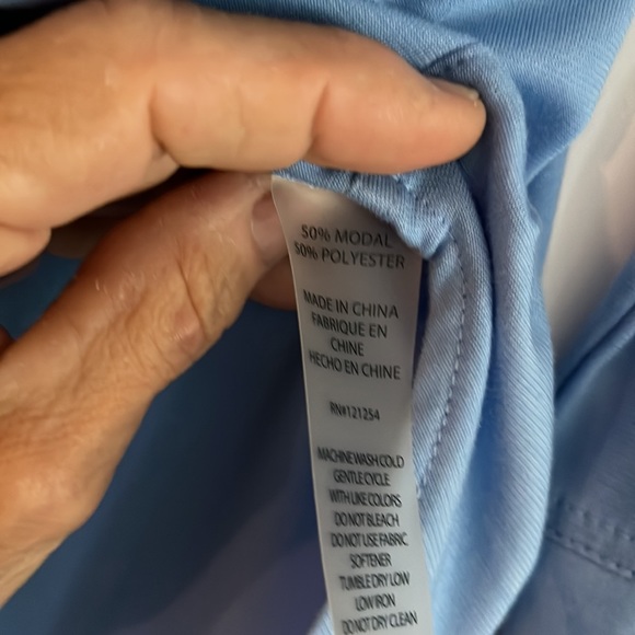 JoFit Tie Front Long Sleeve Athletic Top - Picture 7 of 8